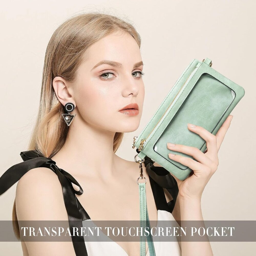 Versatile Small Leather Wallet With Adjustable St… - image 3